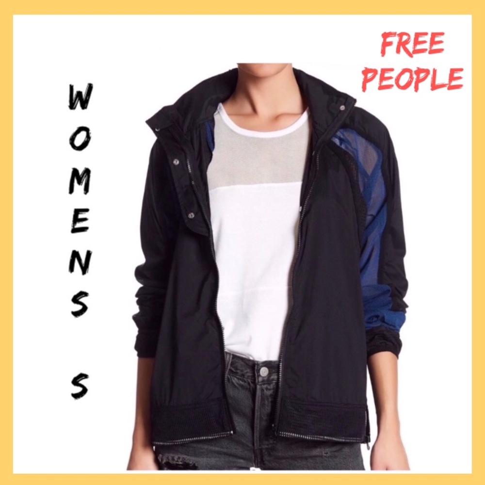 Designer FREE PEOPLE Black Jacket NWT B1